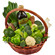 Продуктовая корзина с овощами и зеленью. Армения