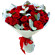 Красотка. Великолепные розы в комбинации с зеленью - отличный подарок на все случаи жизни.