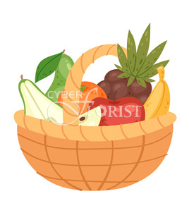 Фруктовая корзина на выбор флориста