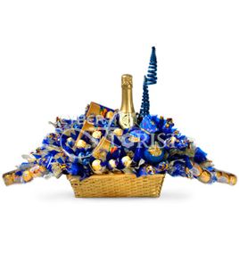 корзинка с конфетами