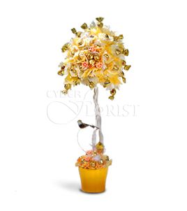 букет из конфет