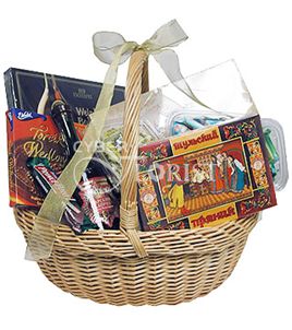 корзина с шоколадом