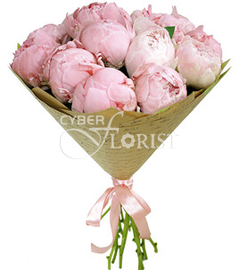 букет пионов